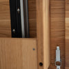 NordicStory Mesa de jantar extensível em carvalho maciço Bremen, 160-250 x 90 x 75 cm.