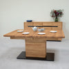 NordicStory Mesa de jantar extensível em carvalho maciço Bremen, 160-250 x 90 x 75 cm.