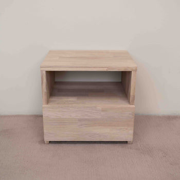 Mesa de cabeceira Roble.Store em madeira de carvalho maciço