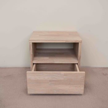 Mesa de cabeceira Roble.Store em madeira de carvalho maciço
