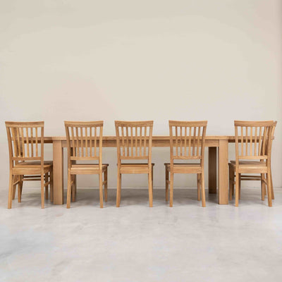 NordicStory Conjunto de 2 cadeiras de jantar em carvalho maciço PROVANCE Oak.Store