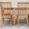 NordicStory Conjunto de 2 cadeiras de jantar em carvalho maciço PROVANCE Oak.Store