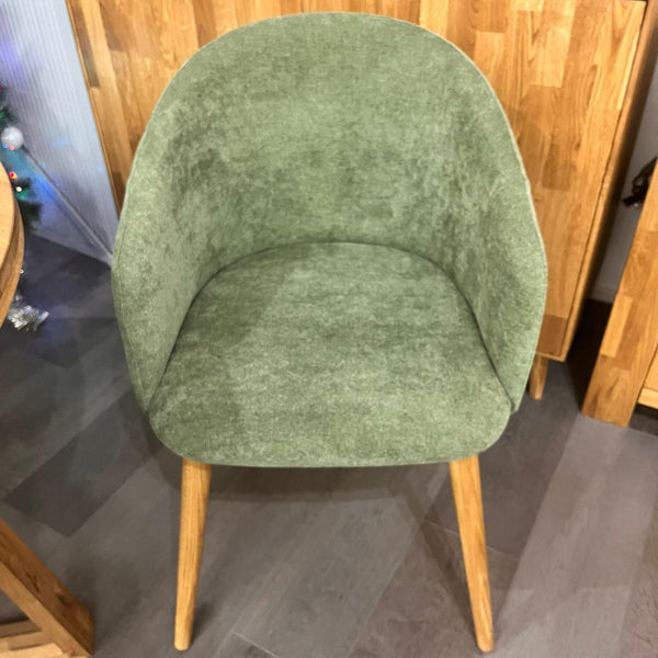 Cadeirão em carvalho maciço Ana com estofo | VESKOR