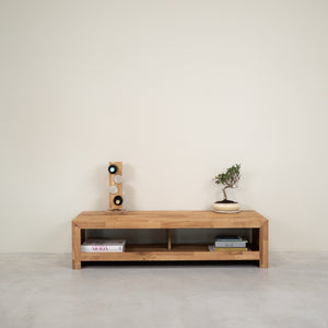 Suporte de TV de carvalho maciço Kaira