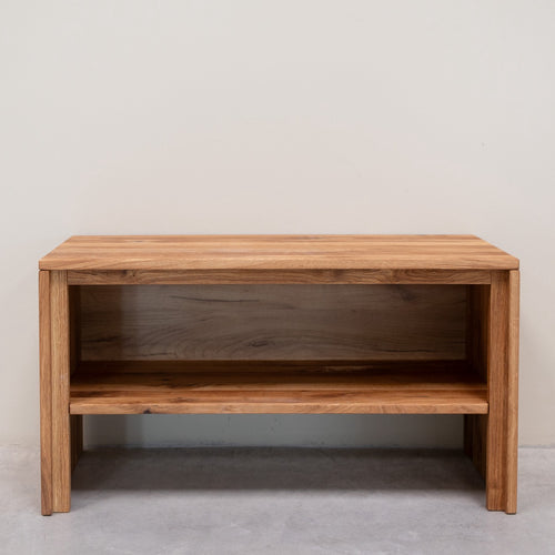 Sapateira de carvalho maciço Pola