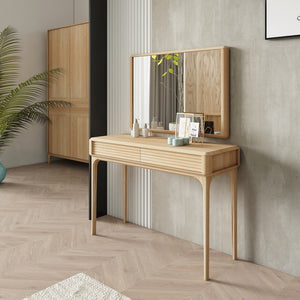 Toucador Oxford em carvalho maciço 110x41,4x76 cm | NordicStory