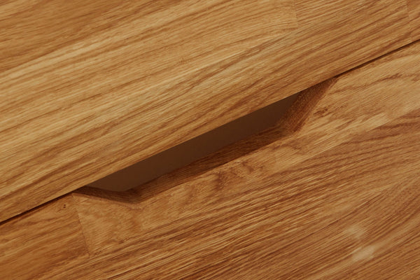 Cama com gavetão em carvalho maciço Frida | NordicStory