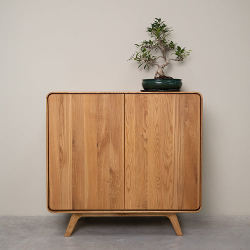 Aparador de madera maciza roble Geneva 1 | NordicStory