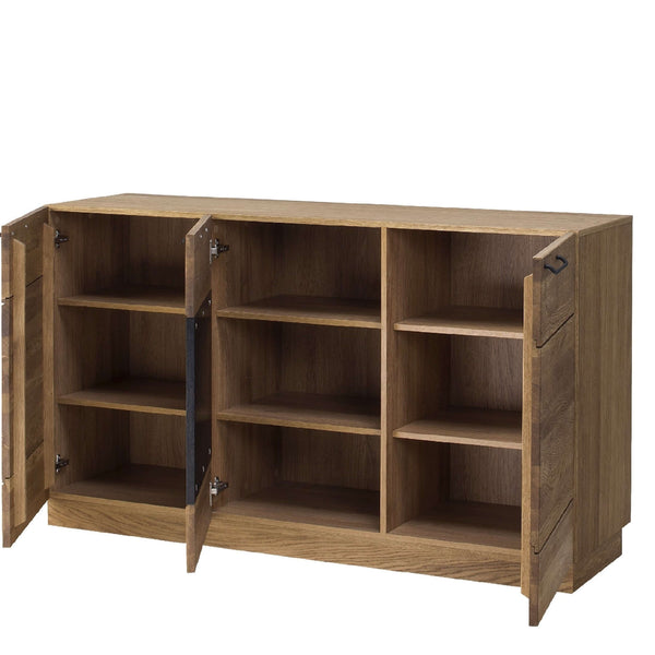 LoftStory Aparador cómoda madeira de carvalho Mozaik 45 150 x 42 x 90 cm.