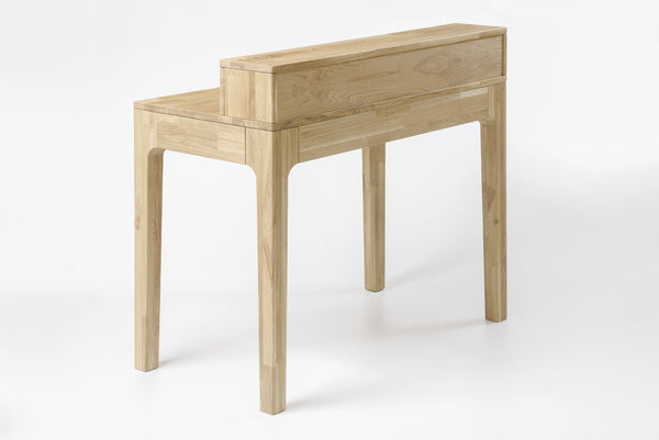 Mesa de escritório NordicStory secretária secretária de escritório madeira maciça carvalho 100 branqueado natural