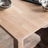 Mesa de madeira maciça de carvalho sala de jantar escritório de sala de jantar