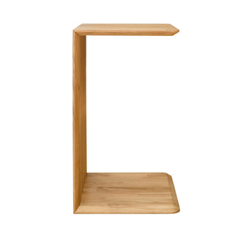 Mesa de cabeceira em madeira maciça de carvalho escandinavo