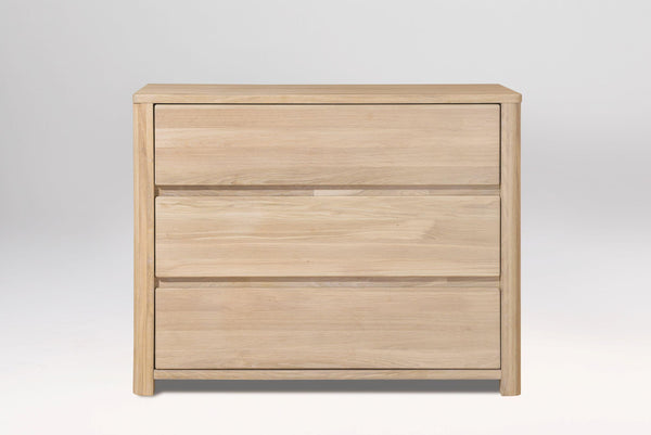 NordicStory Elsa Elsa Sideboard Cómoda em madeira maciça carvalho escandinavo