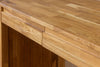 NordicStory Mesa e mesa de toucador em carvalho maciço 