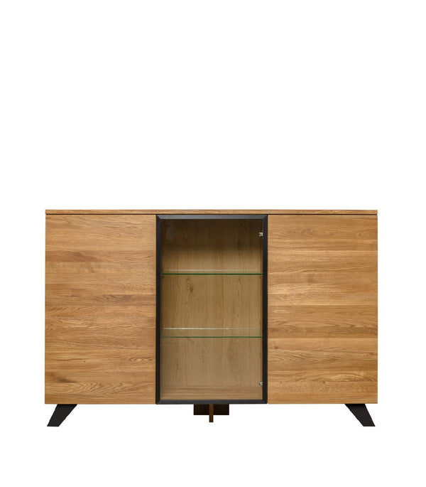 NordicStory Moritz 2 cómoda em carvalho maciço 150 x 40 x 101,9 cm.