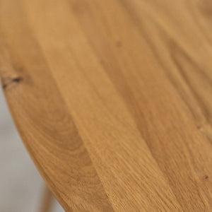 NordicStory Mesa de jantar extensível em carvalho maciço MOBY