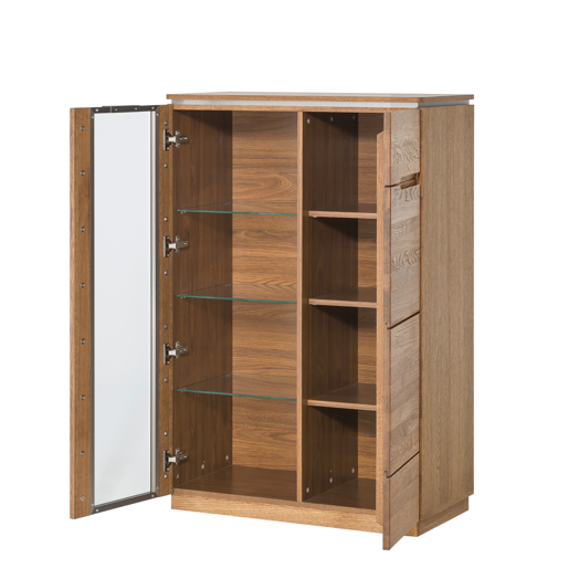 NordicStory Mesa de jantar extensível em madeira maciça de carvalho Desenho nórdico desenho nórdico rústico moderno 