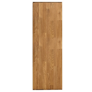 NordicStory Armário de parede flutuante de carvalho maciço armário de parede Nordic Scandinavian living room unit
