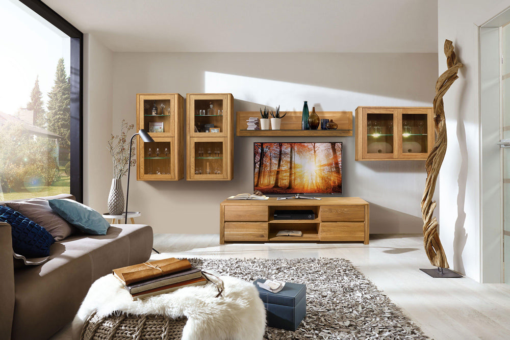 Armário NordicStory Wall em carvalho maciço