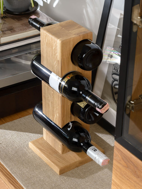 NordicStory Alma, suporte de vinho para 4 garrafas
