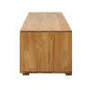 NordicStory Gabinete de TV de madeira maciça de carvalho Nordic Design nórdico
